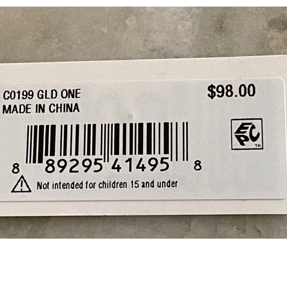 NEW COACH Open Circle Hinged Bracelet ~Gold One~New With Tags - Picture 5 of 9